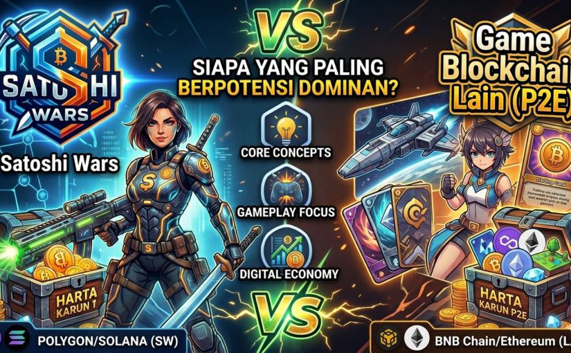 Satoshi Wars vs Game Blockchain Lain: Siapa yang Paling Berpotensi Dominan?