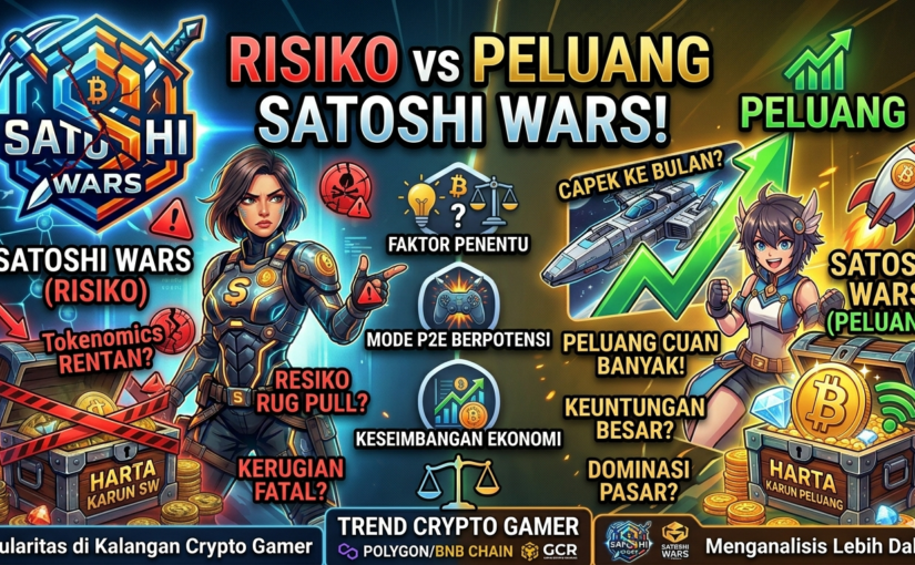 Risiko dan Peluang di Balik Popularitas Satoshi Wars di Kalangan Gamer Crypto